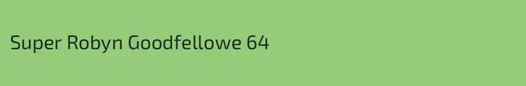 Super Robyn Goodfellowe 64